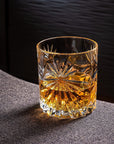 Whiskey Stones & Crystal Glass Gift Set - Soleil Tumbler (11.7oz)